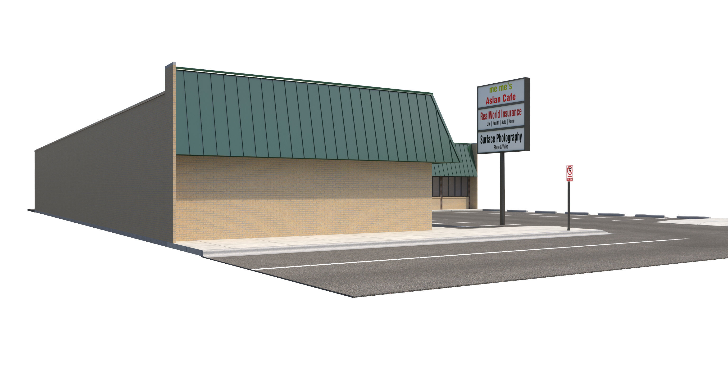 Retail-098 Retail Store 3D model_2