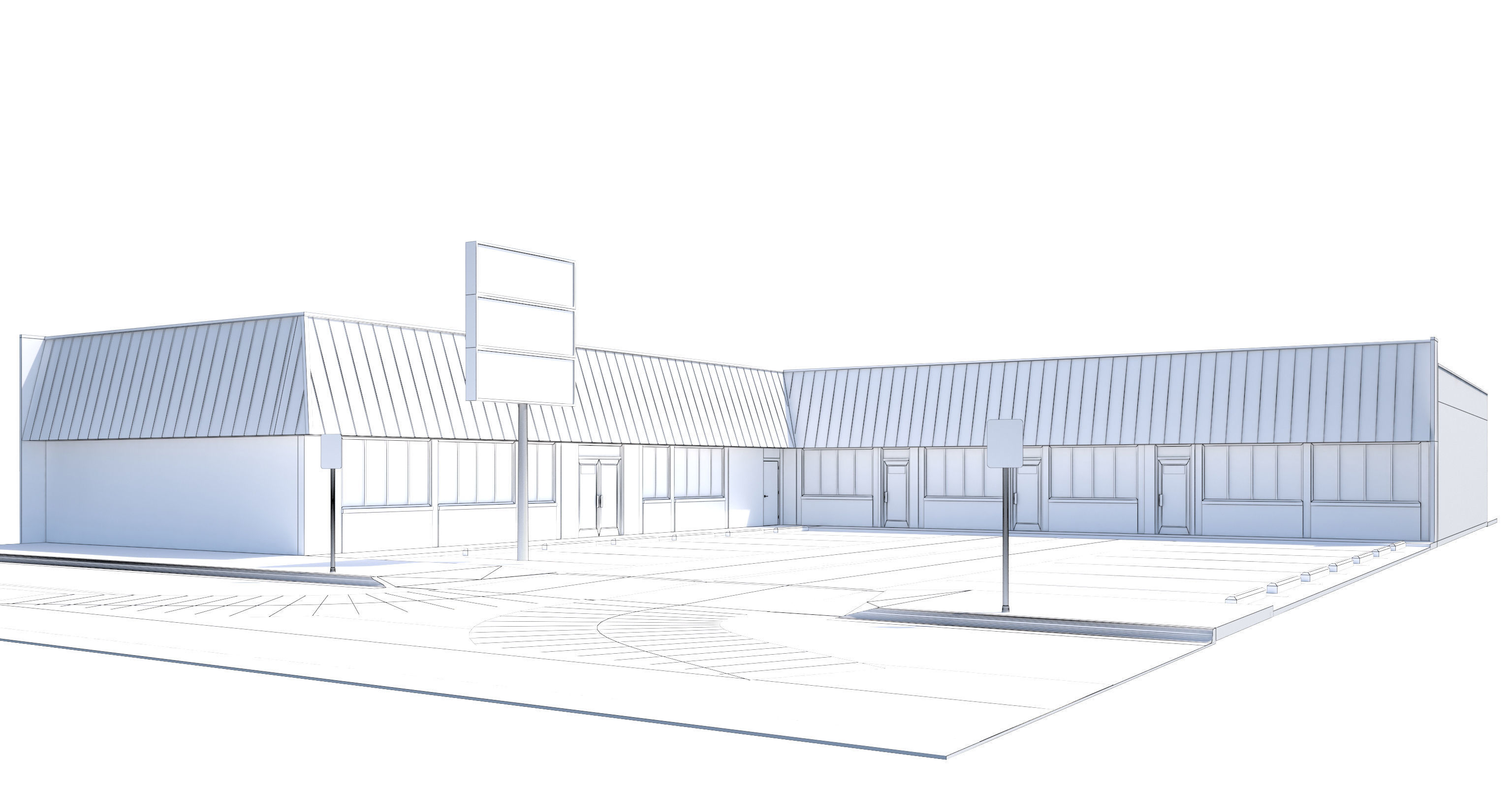 Retail-098 Retail Store 3D model_14