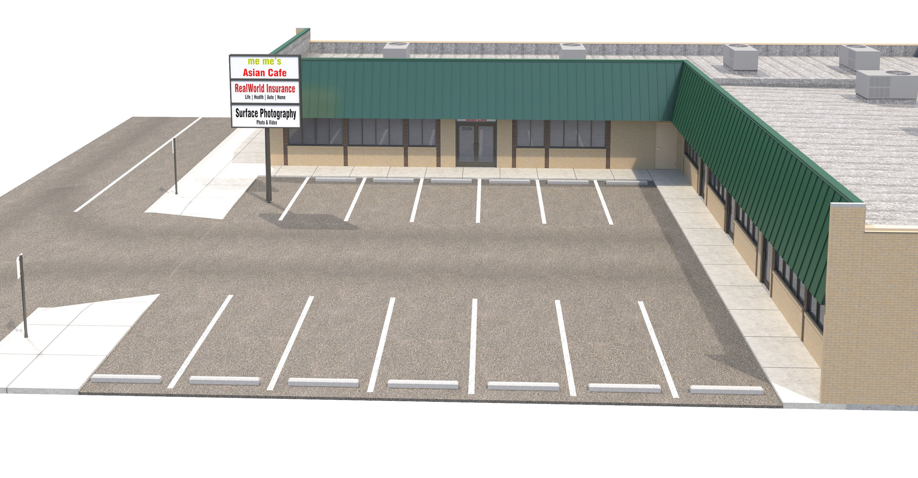 Retail-098 Retail Store 3D model_7