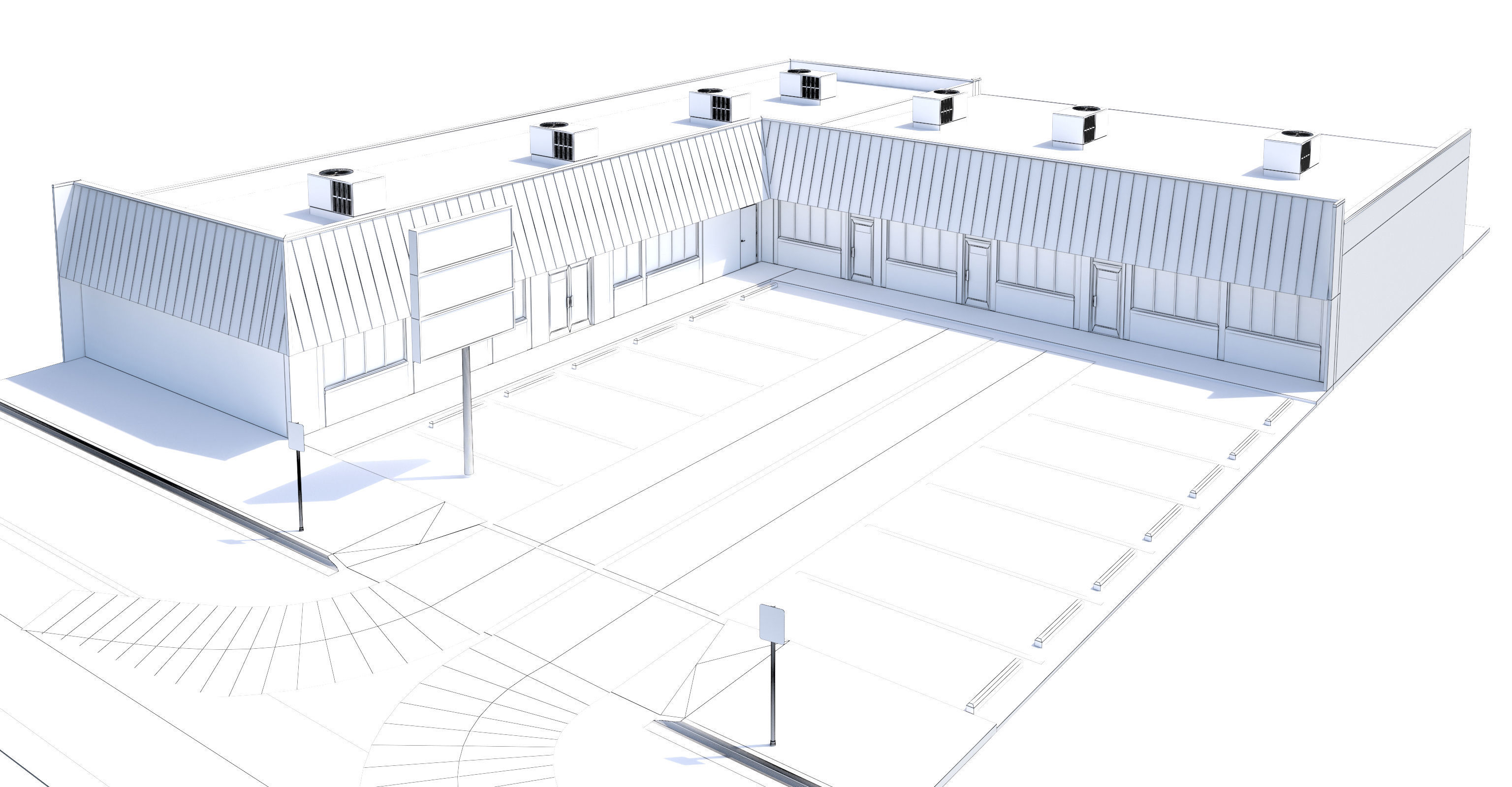 Retail-098 Retail Store 3D model_16