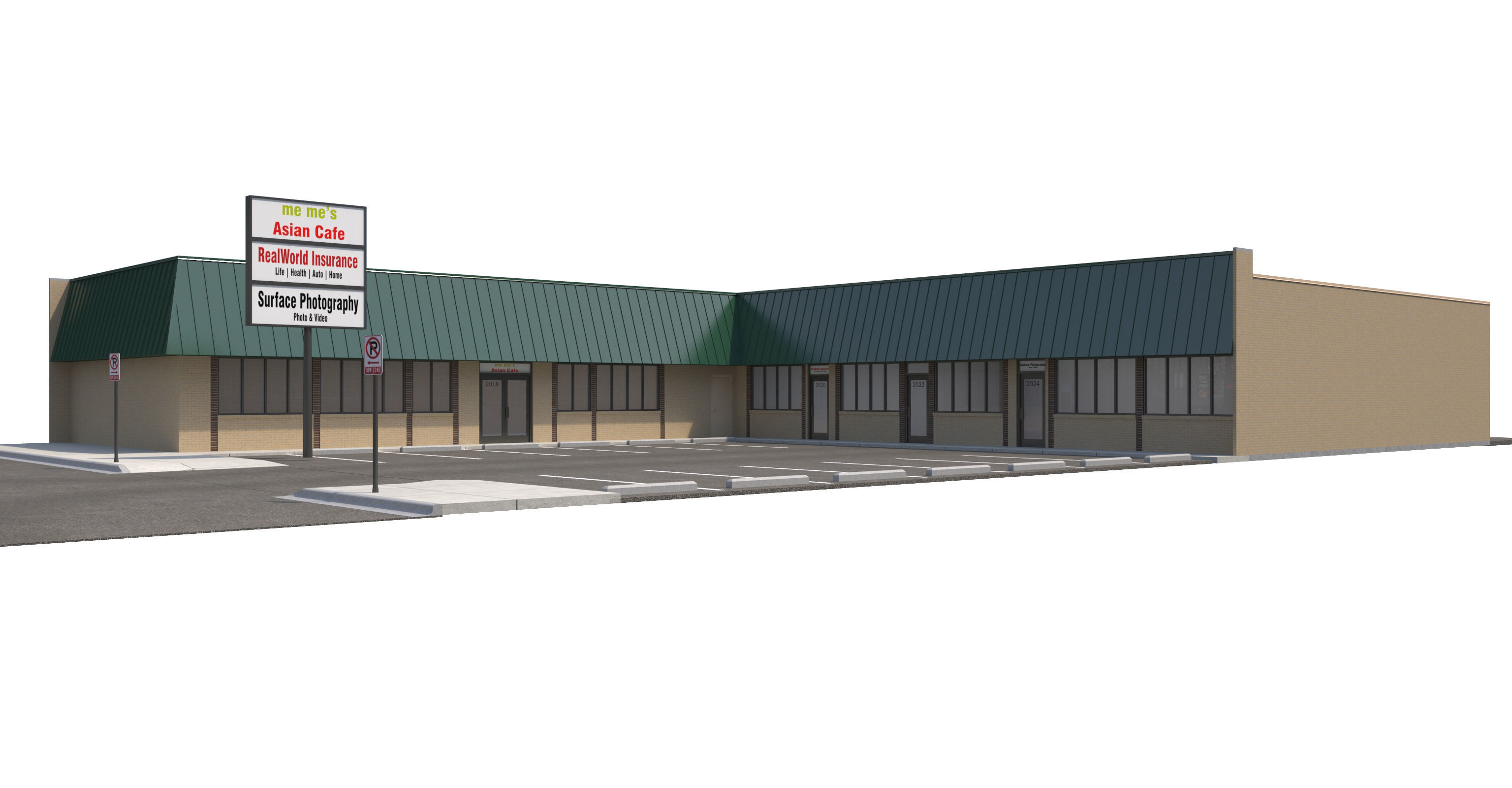 Retail-098 Retail Store 3D model_1