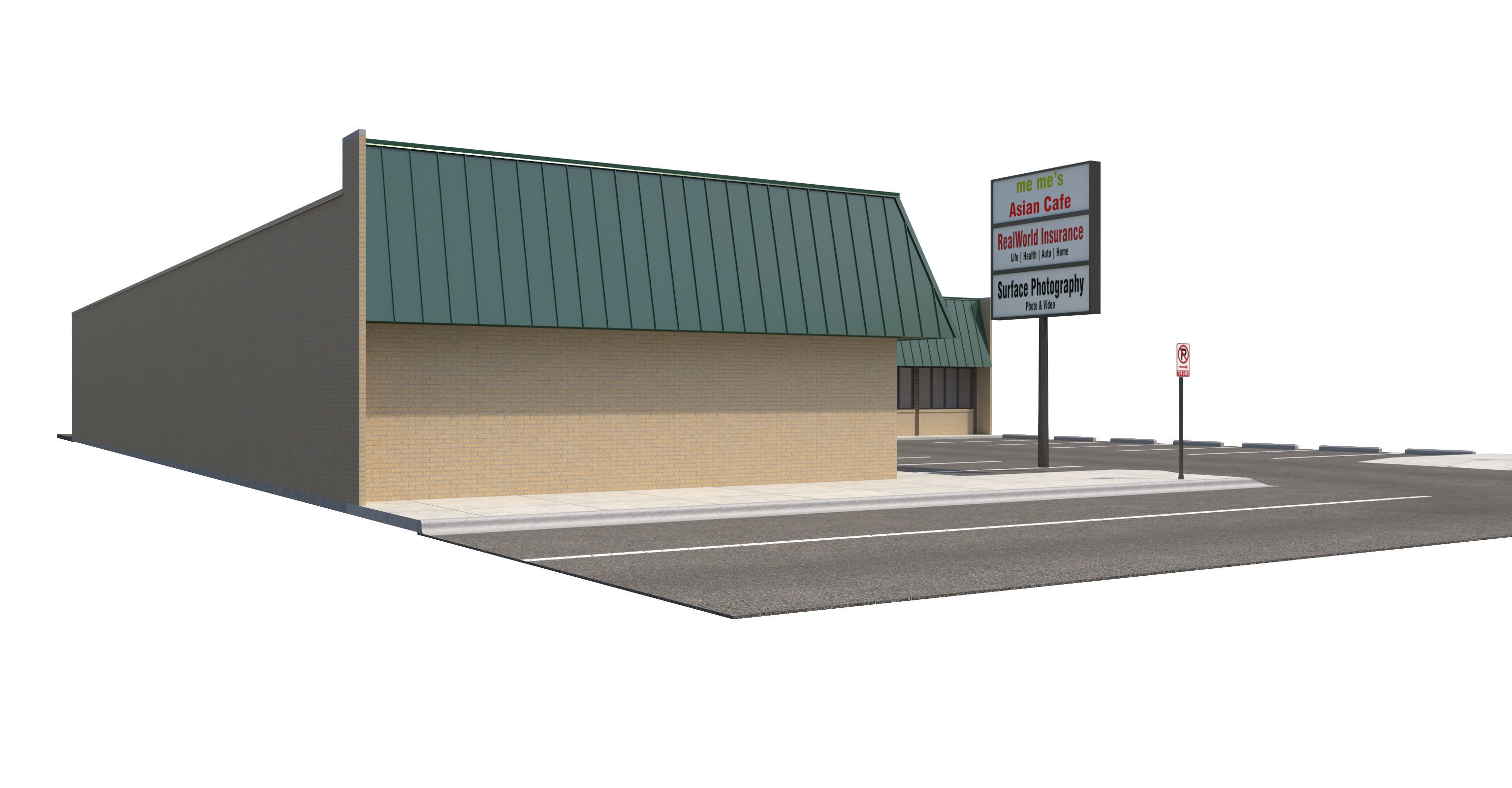 Retail-098 Retail Store 3D model_8