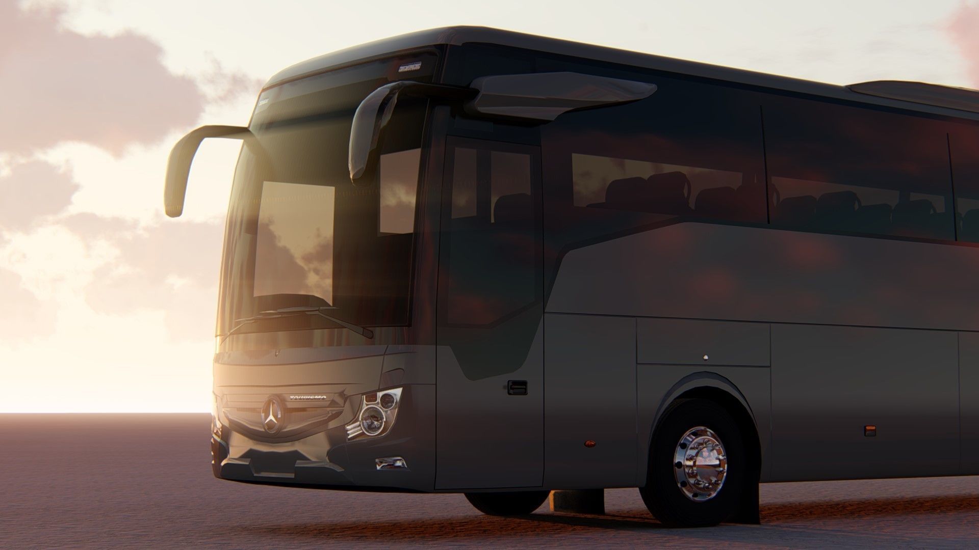 Mercedes Benz Travego tourismo L 3D model_6