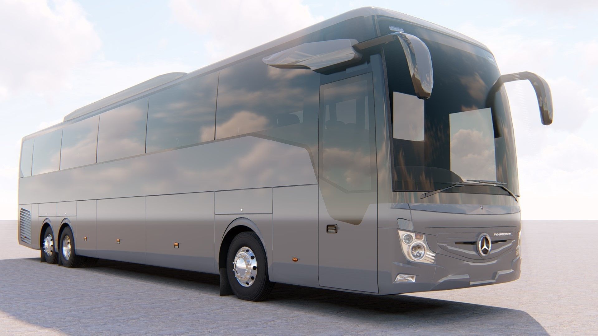 Mercedes Benz Travego tourismo L 3D model_2