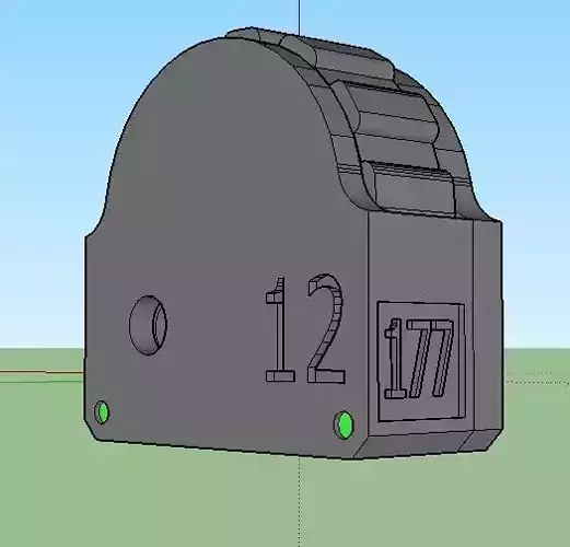 Magazine 12 Round 3D print model