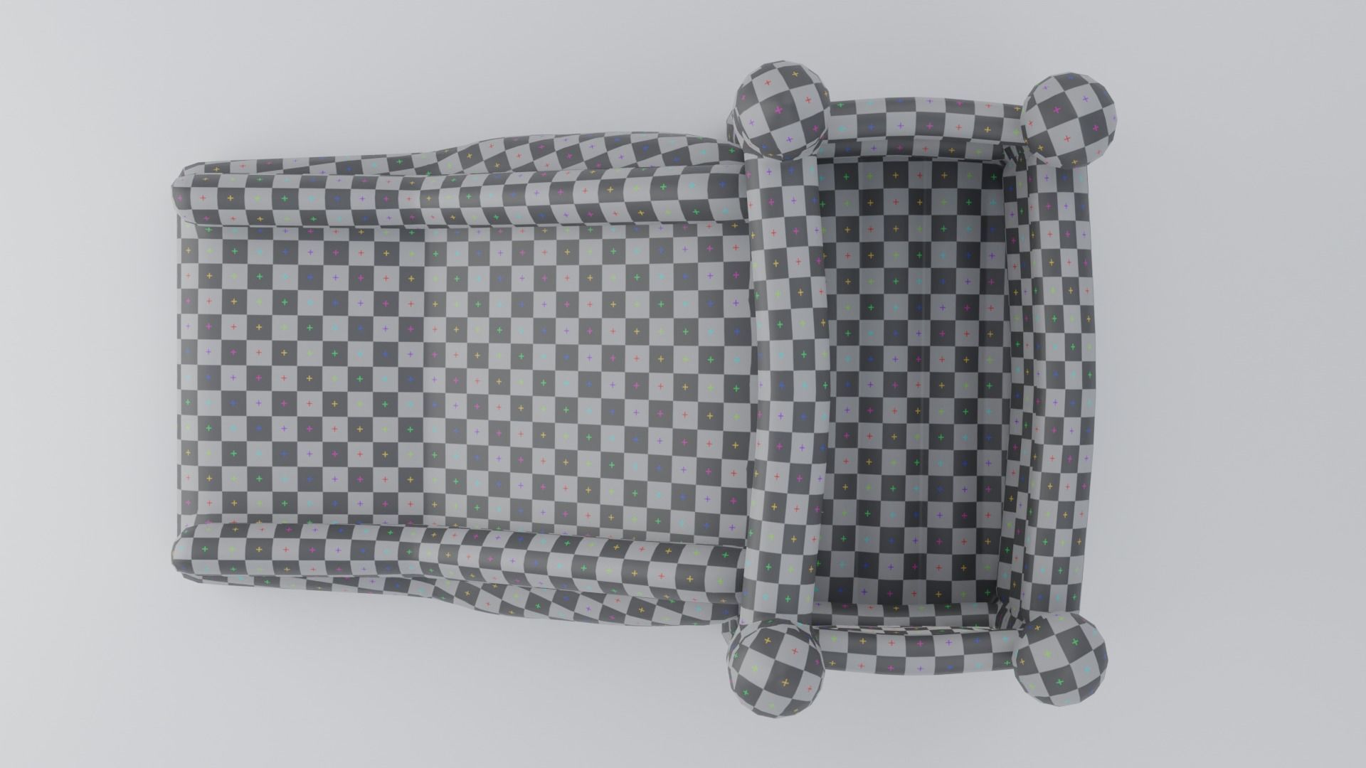 Inflatable castle shape 3D model_22