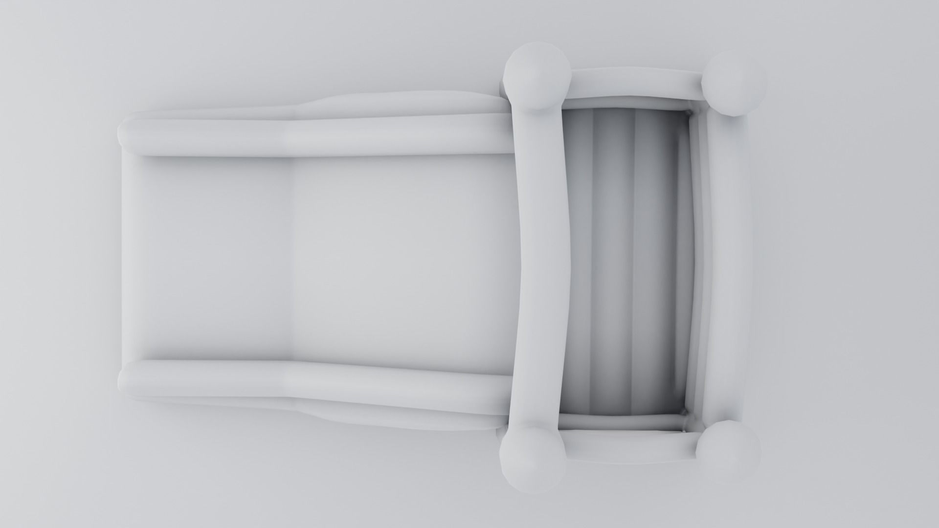 Inflatable castle shape 3D model_8