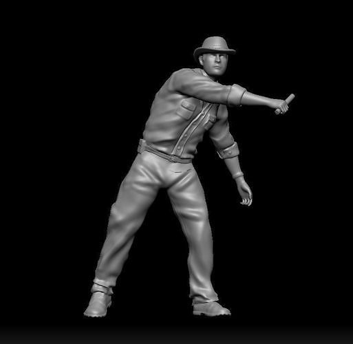 Dr  Alan Grant Jurassic Park 3D print model