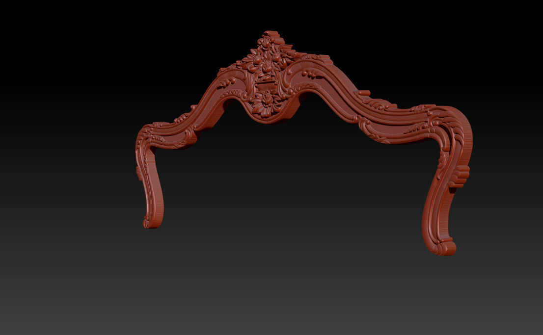Bed 3D relief models STL Files used for CNC Router  3D print model_16
