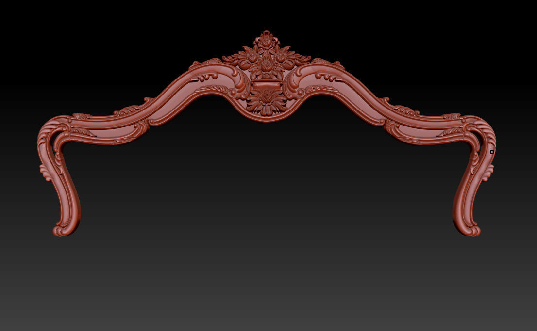 Bed 3D relief models STL Files used for CNC Router  3D print model_15