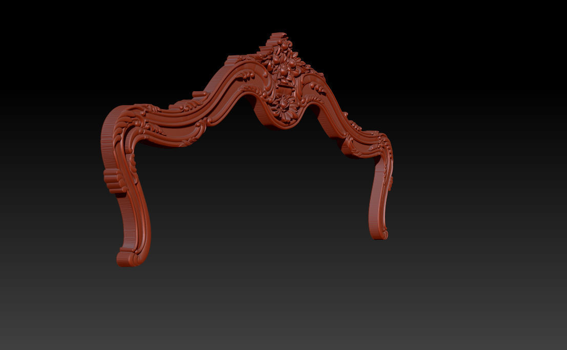 Bed 3D relief models STL Files used for CNC Router  3D print model_14