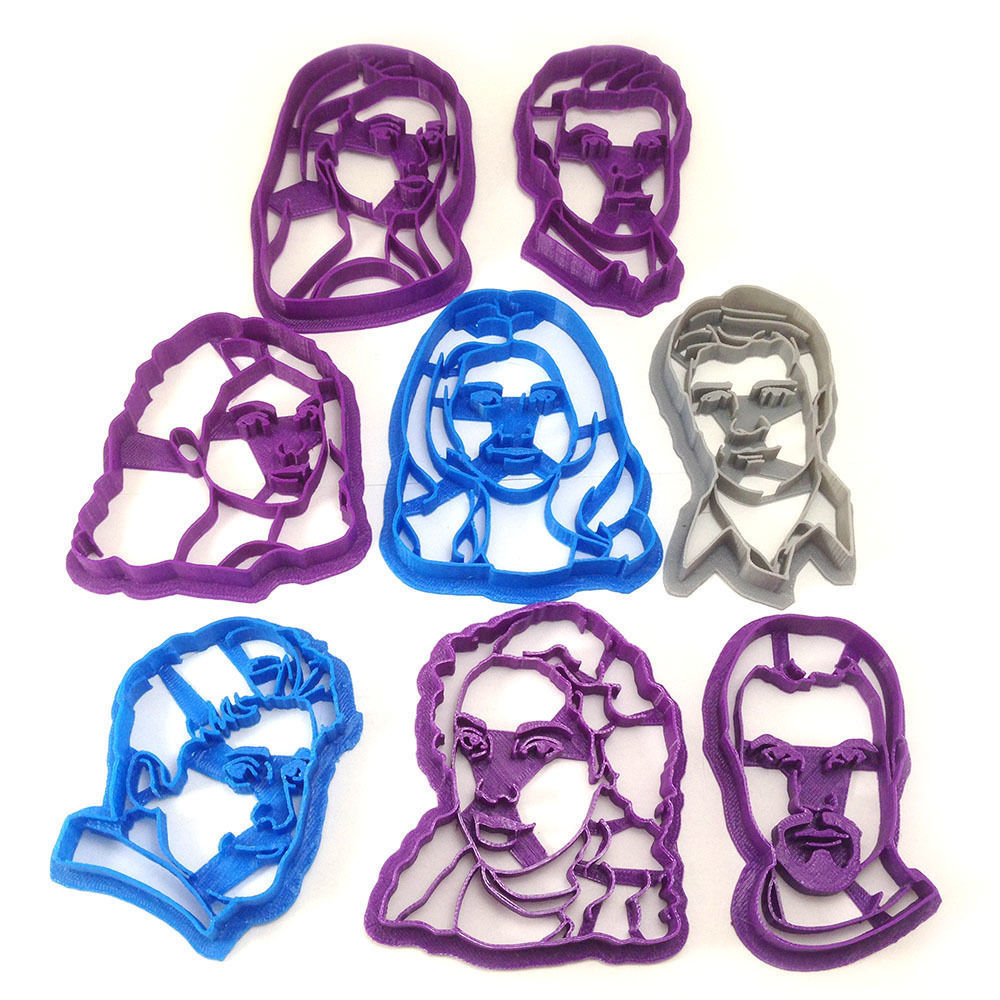 Firefly Serenity Crew and Ship 3D Printer Cookie Cutters 3D print model_5