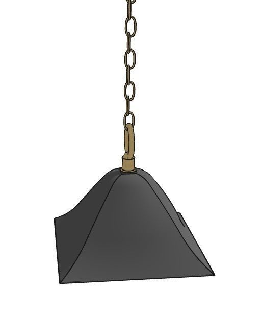 Gibson Pendant Light by Urban Electric 3D model_2