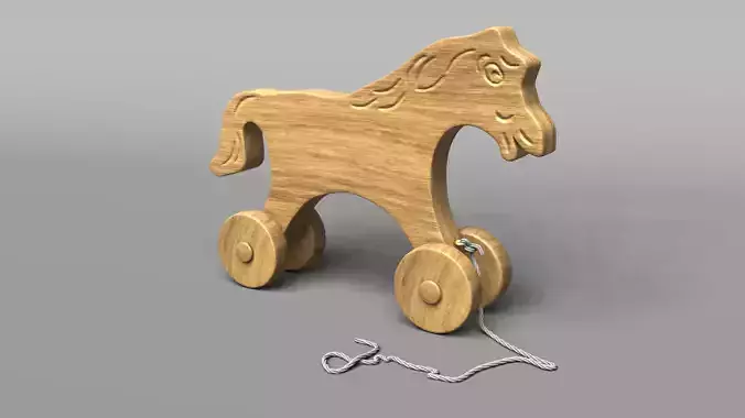 Wooden Horse Toy