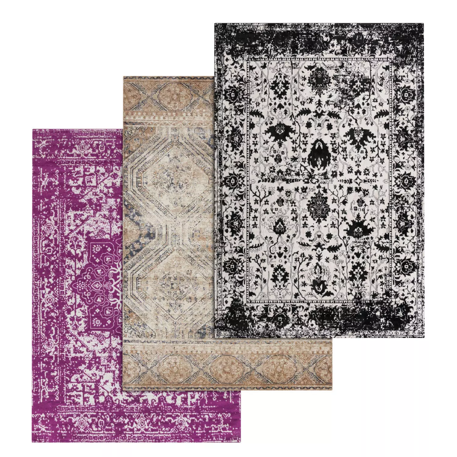 Rug Set 2004 3D model_0