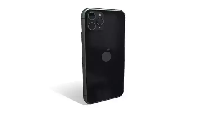 Realistic Low poly Smart Phone Low-poly 3D model