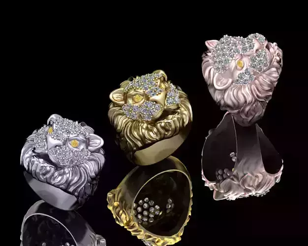 lion Ring jewelry