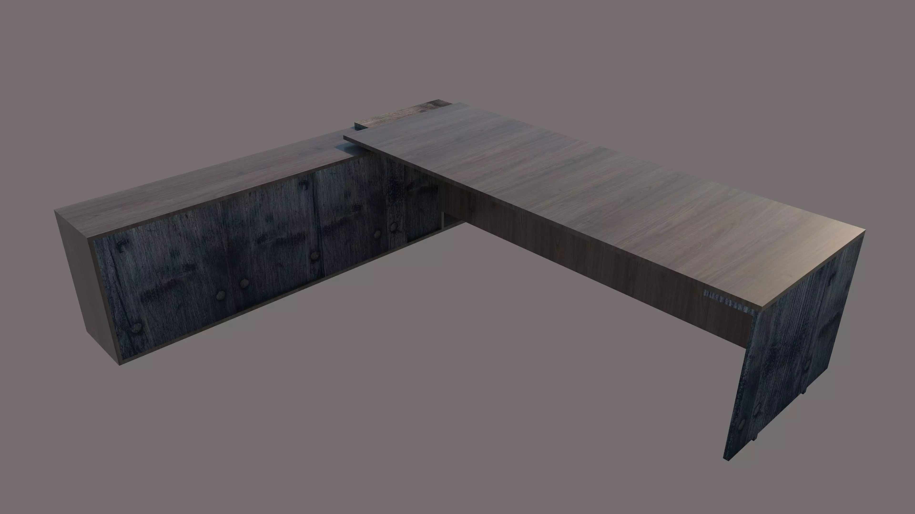 Modern Ceo office desk Free 3D model