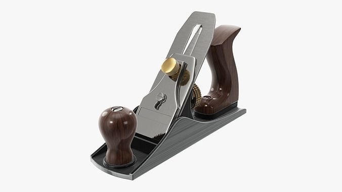Smoothing hand bench plane 3D model