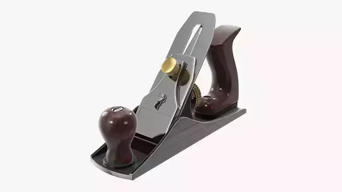 Smoothing hand bench plane 3D model