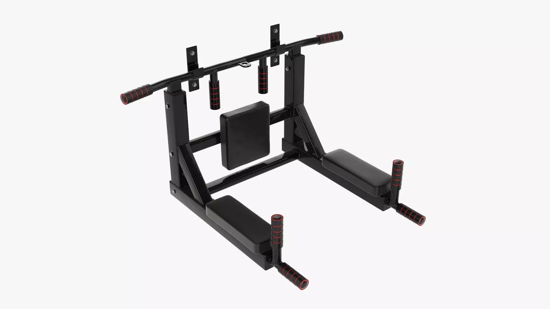 Pull-up bar universal 3D model_0
