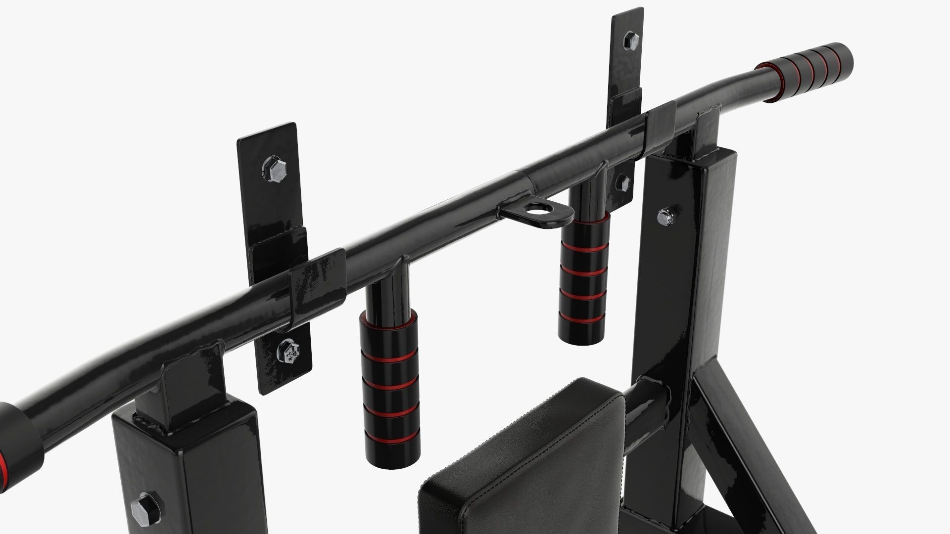 Pull-up bar universal 3D model_3