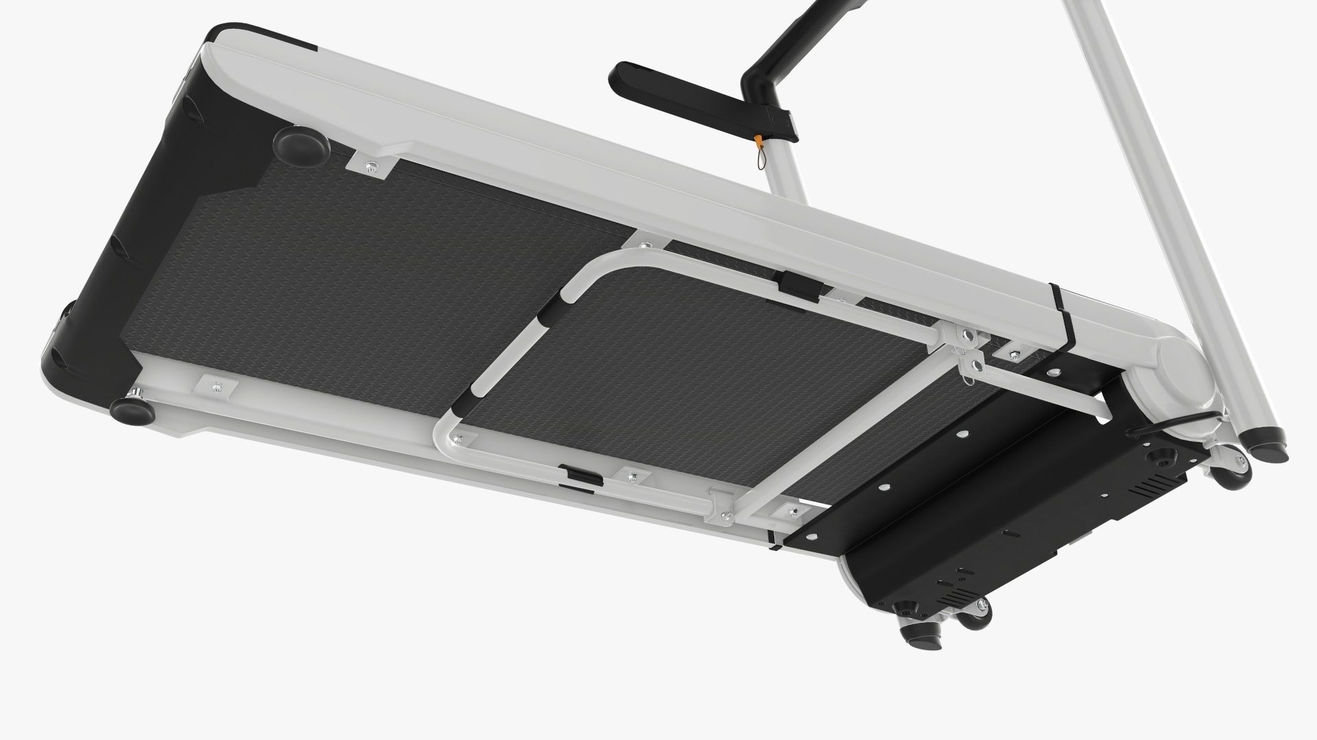 Compact treadmill foldable 3D model_5