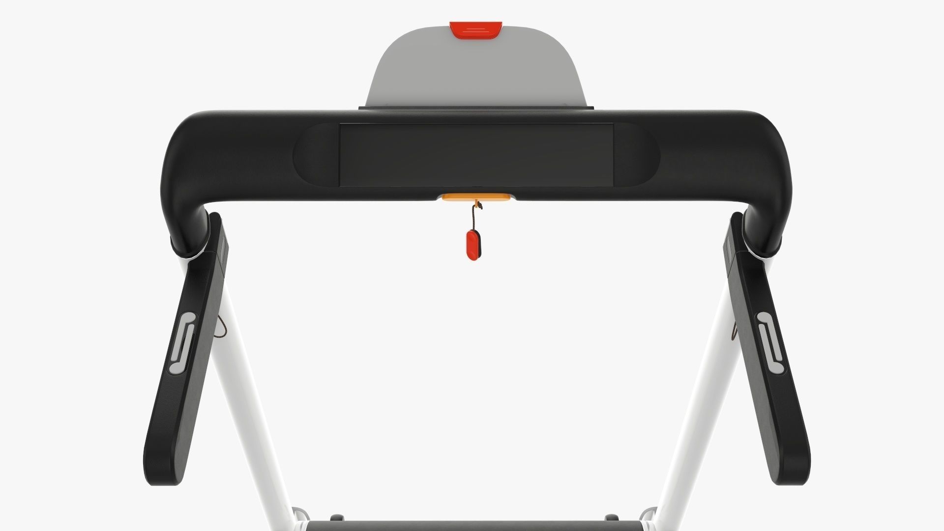 Compact treadmill foldable 3D model_11