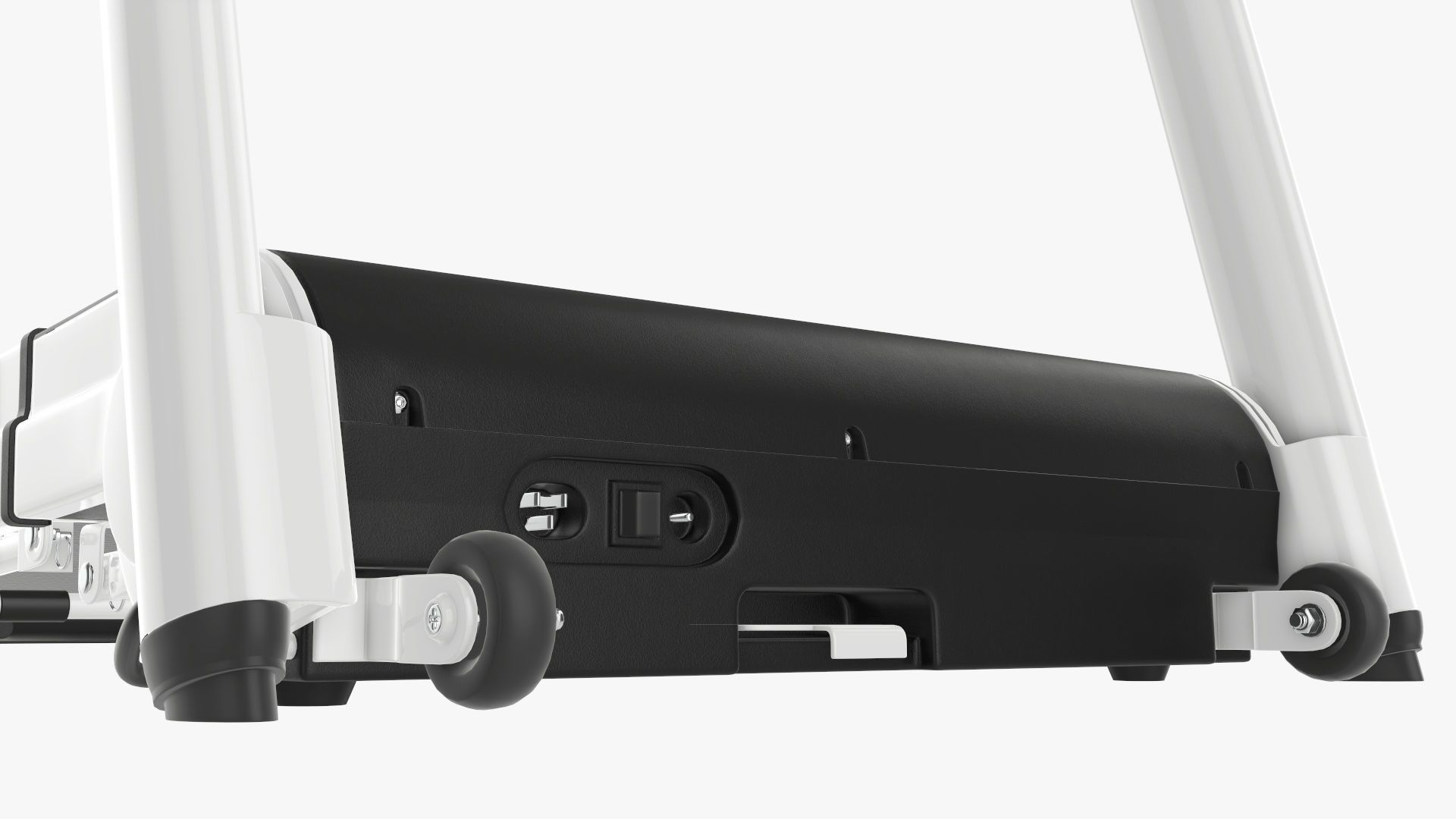 Compact treadmill foldable 3D model_8