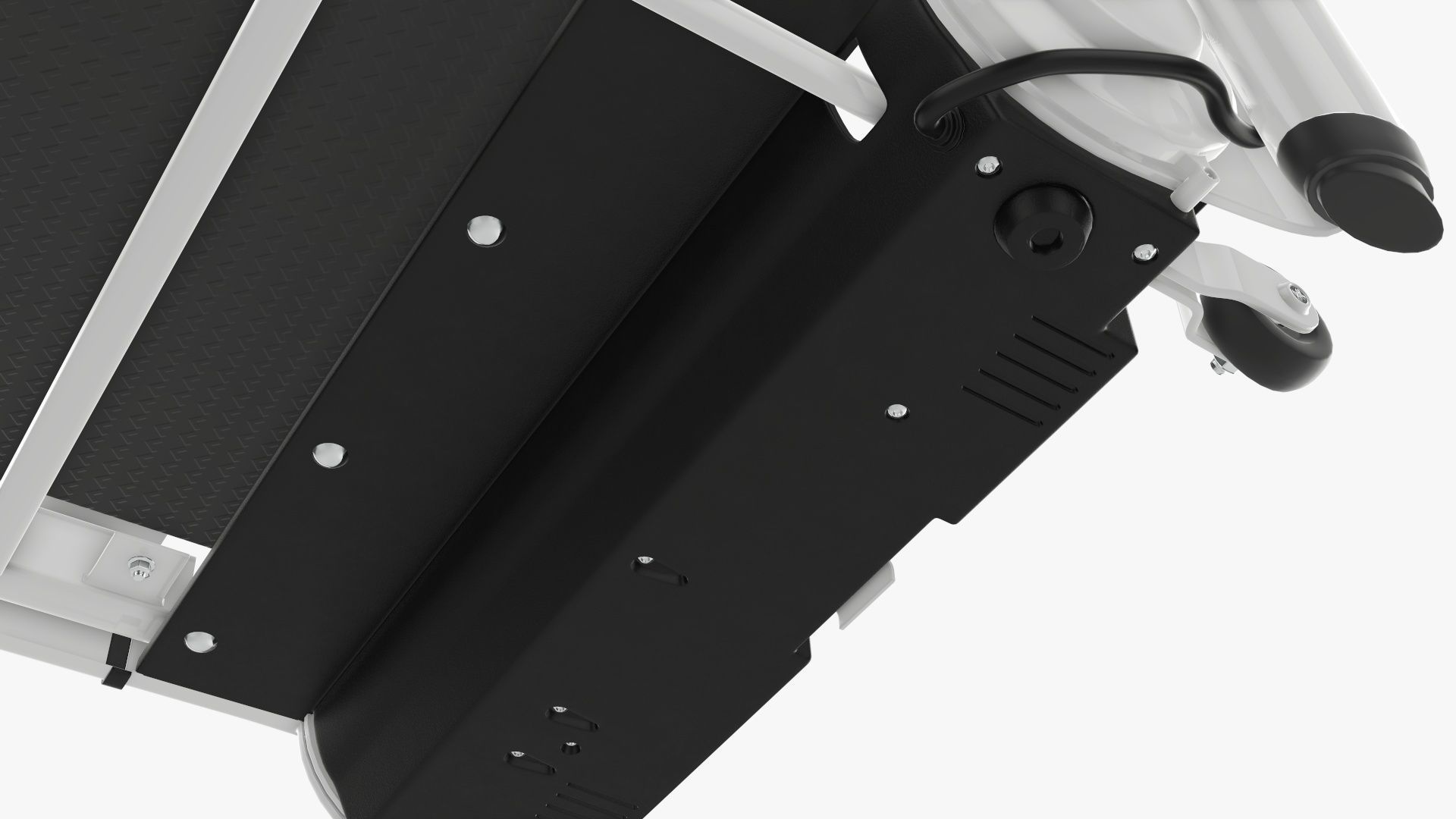 Compact treadmill foldable 3D model_7