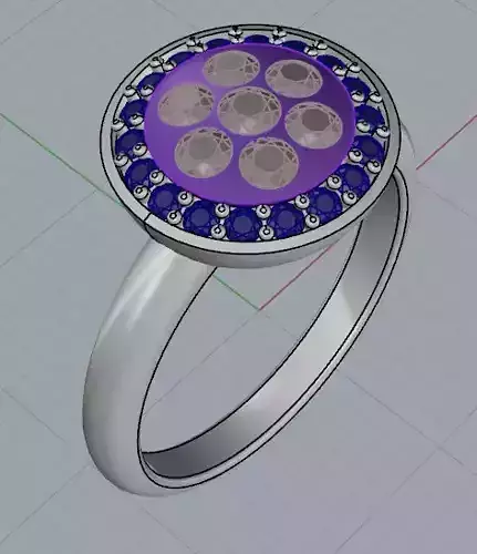 solitiare ancien -CG45