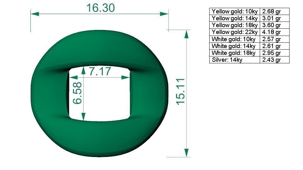 MIAMI CUBAN LINK CHAIN BRACELET OR NECKLACE 3D print model_8