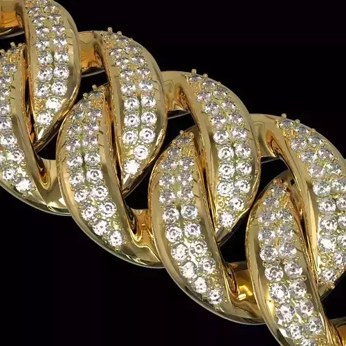 MIAMI CUBAN LINK CHAIN BRACELET OR NECKLACE