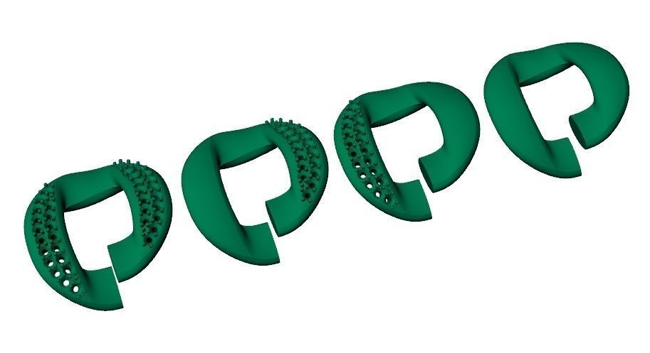 MIAMI CUBAN LINK CHAIN BRACELET OR NECKLACE 3D print model_12