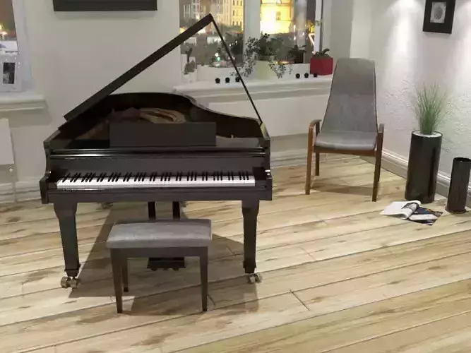 Piano grand