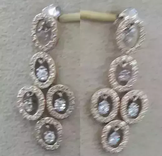 earrings ovali -CG49 3D print model