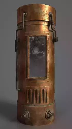 Old steampunk Boiler