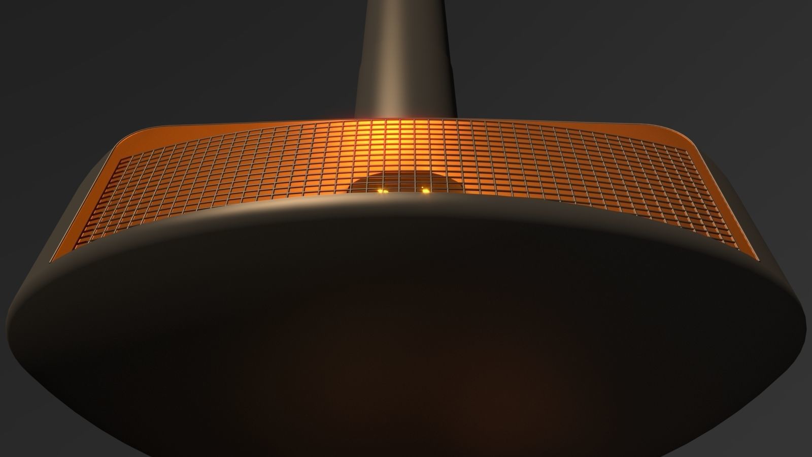 FIREPLACE candle Low-poly 3D model_24