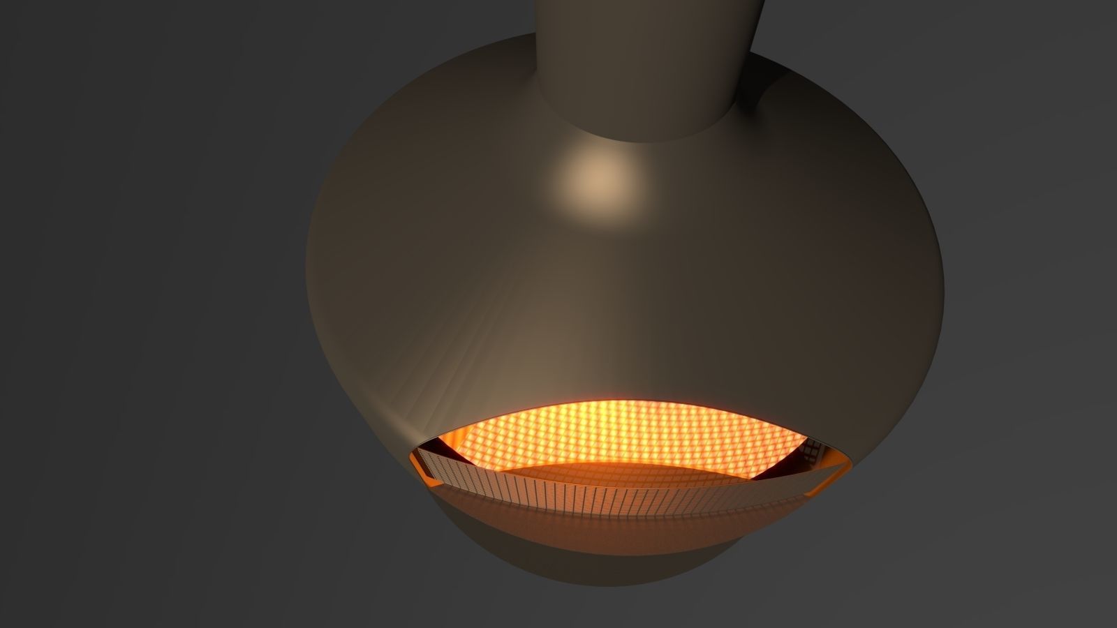 FIREPLACE candle Low-poly 3D model_23