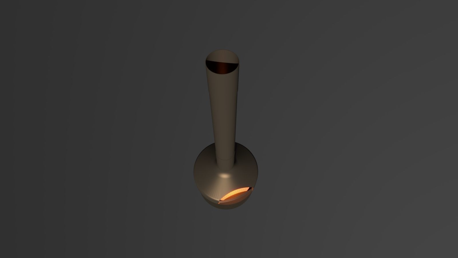 FIREPLACE candle Low-poly 3D model_17
