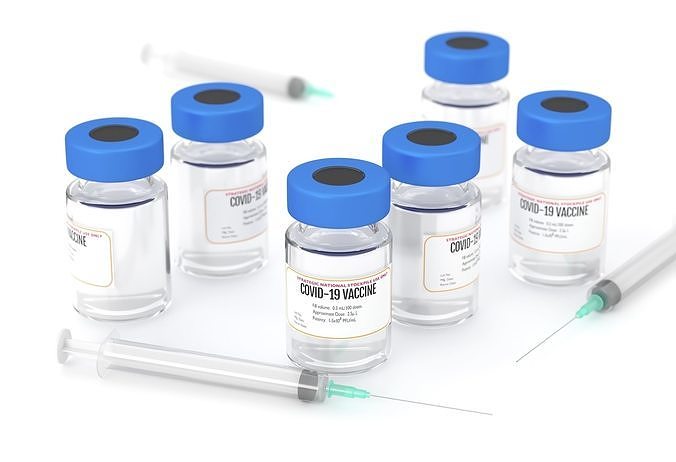 Vaccine Scene 3D model