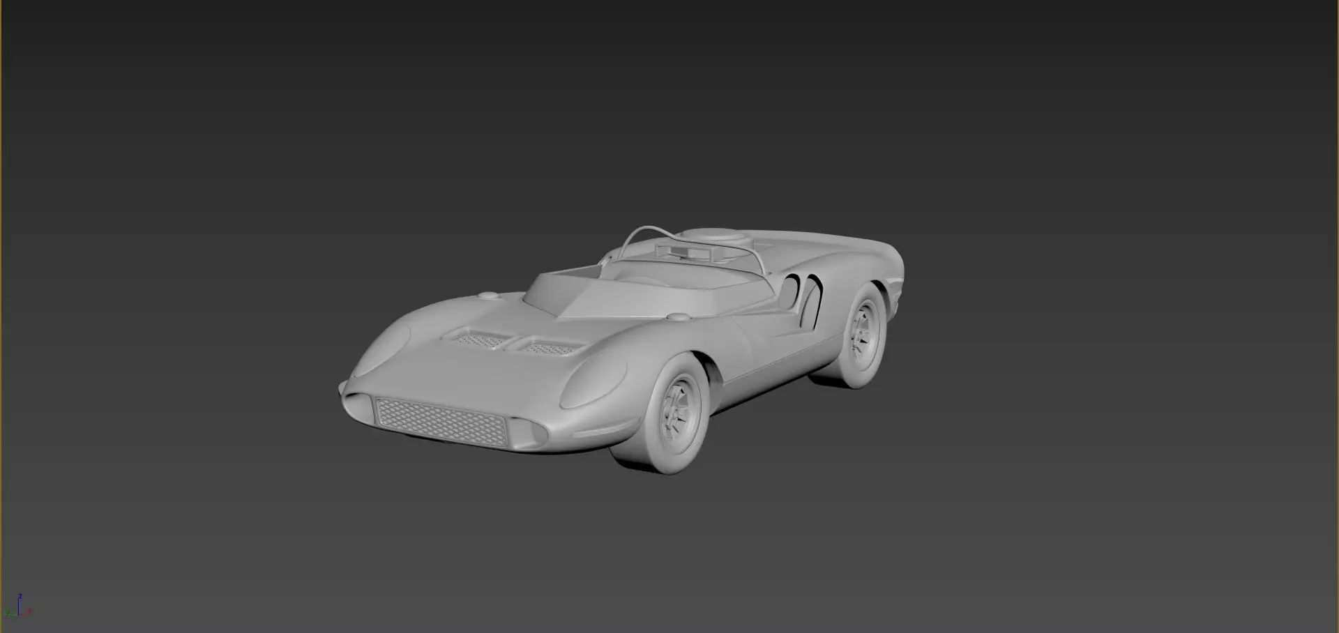 Mecom Hussein MK I 1964 Can Am 3D print model