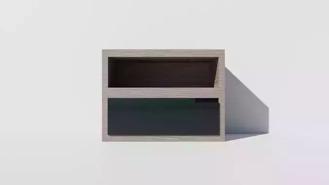 Nightstand bedside table - person