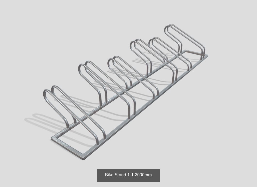 All Bicycle Stands 3D Model Collection_28