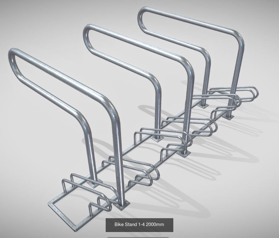 All Bicycle Stands 3D Model Collection_26