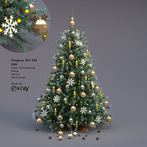 Christmas tree  3D model