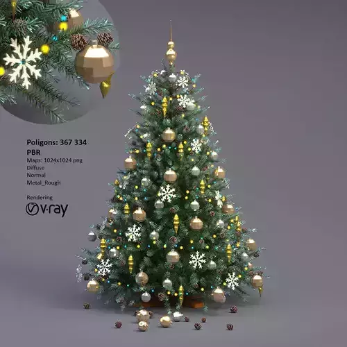 Christmas tree  3D model