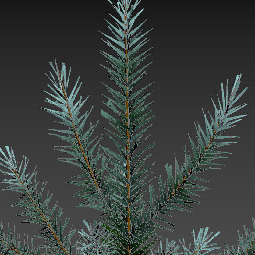 Christmas tree 3D model_11