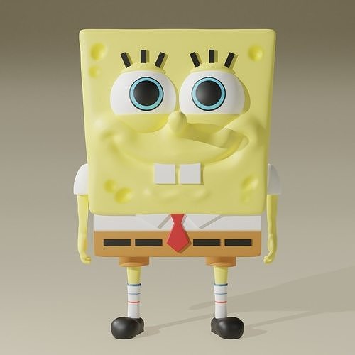 SPONGE BOB Free 3D print model