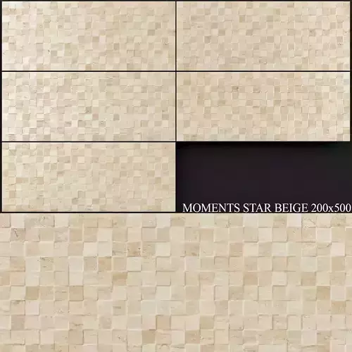 Keros Moments Star Beige 200x500